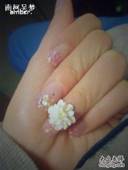 27号下午做的，人好多啊-浪漫美甲美睫