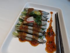 秋葵拌沙虫-黑明餐厅(白鹭洲店)