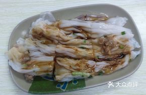 Rice Noodle Roll with Pork Sausage
