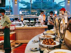 自助取餐区-东莞塘厦三正半山温泉酒店·沙利文西餐厅