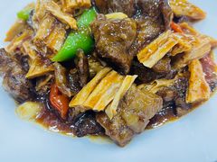 腐竹(土豆)烧牛腩-老回回饺子馆(海洋馆店)