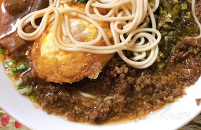 Braised Pork Intestine Fried Sauce Noodles