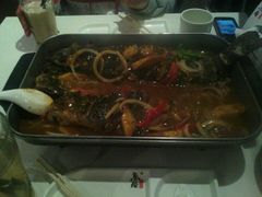 清江鱼咖喱-鱼酷活鱼烤鱼(恒隆广场店)