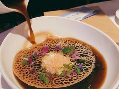慢火煮蛋蘑菇清汤-AZUR聚(香格里拉饭店)