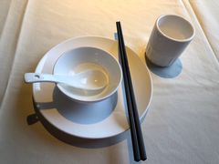 餐具摆设-莲餐厅·湖北菜·藕汤是头牌(愚园路店)