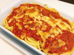 招牌自制芝士焗意粉-金利茶餐厅(中船汇店)