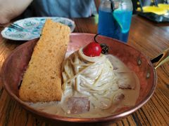 培根奶油意面-I HOLIC艾豪丽披萨(KKone店)