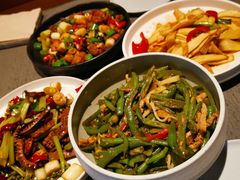 豆角丝炒肉拌转百刀-日上三甘(三里屯店)