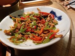 青椒香干炒竹笋丝-刀板香·安徽菜(望江东路店)