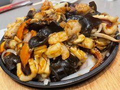 铁板三鲜-渔家颂歌渔家味道(青石路店)