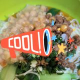 50元单人套餐，是一碗豌豆面和一罐可乐