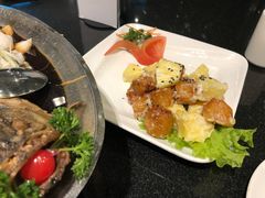 菠萝油条虾-鹿港小镇(金虹桥国际中心店)