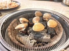 -泰白海鲜烧烤 丹东黄蚬子