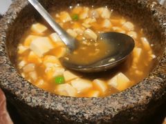石锅鸡汤豆腐-绿茶餐厅(蓝色港湾店)
