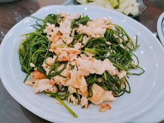 沙葱炒鸡蛋-壹阁胡羊焖饼(特色小吃街店)