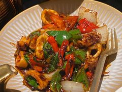 辣椒膏爆炒小管鱿鱼-simply thai天泰(静安嘉里中心店)