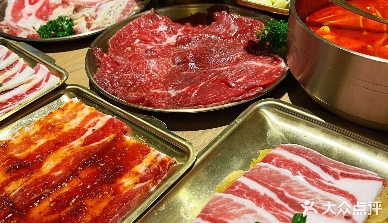 全肉宴吃到爽爆[爱心]韩式烤肉：西塔老太太[爱心]