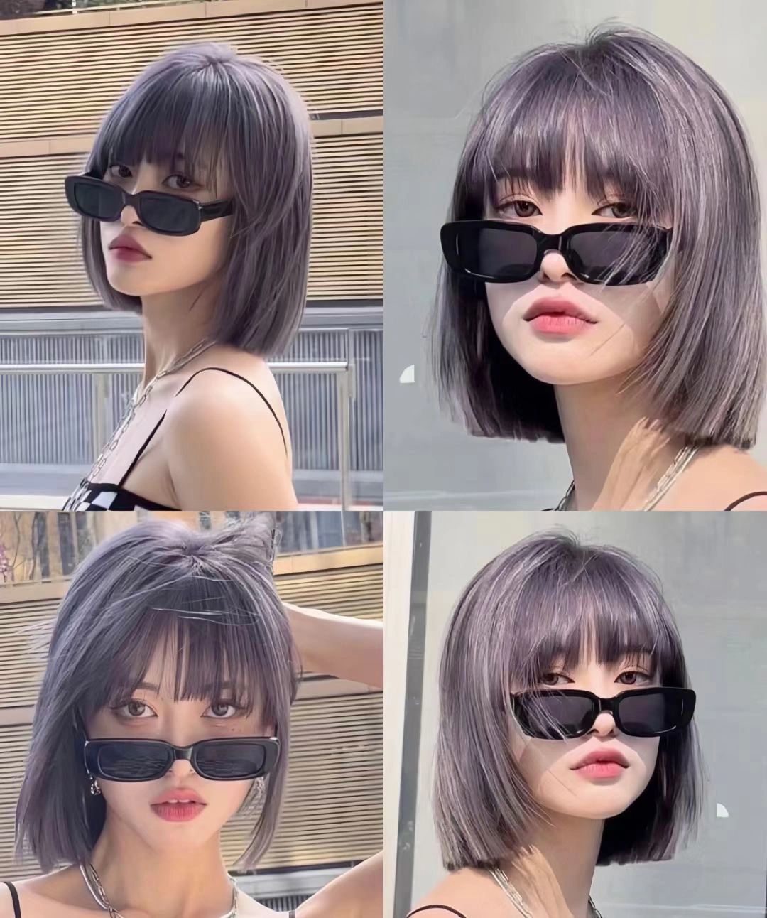 显白潮色,奶芋紫灰色