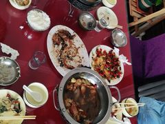 -北京龙庆四季香农家饭庄·灶台鱼·碳烤虹鳟鱼(龙庆峡店)