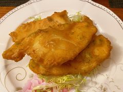 干煎苔条银鳕鱼-马勒别墅·中餐厅