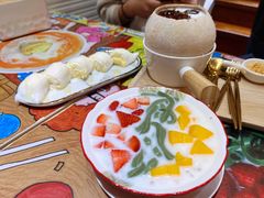 士多啤梨芒果绿茶拉面-甜心妈妈·榴莲星级糖水(北京路总店)