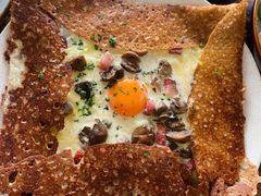 巴黎火腿鸡蛋芝士蘑菇可丽饼-RAC BAR(安福路店)