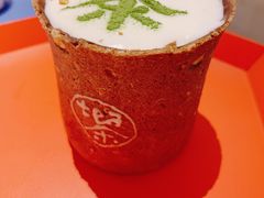 饼干杯奶盖茶-茶是一枝花泡茶店