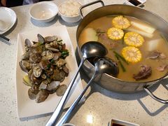 葱姜炒花蛤-肥仔文澳门猪骨煲(南京西路店)