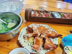 -盛得农家美食·无花果浸鸡·古法烧鸡·竹筒饭(白水寨森林海店)