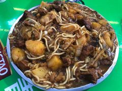 大烩菜-陕北农家小吃风干羊肉剁荞面