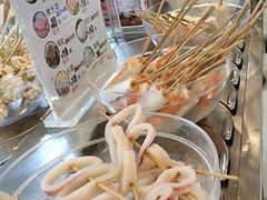 鱿鱼圈-百品聚旋转火锅(万德庄店)