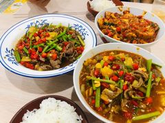小炒黄牛肉-老游独一佳湘菜馆(高新四路店)