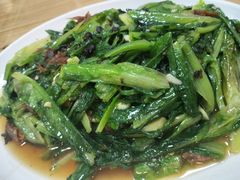 豆豉鯪魚炒油麥菜-甜甜屋(解放中路店)
