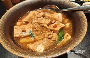 Stewed Tofu in Large Pot