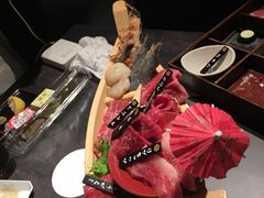 高级神户牛肉的船盛-东京烧肉 平城苑(银座５丁目店)