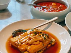 鲍菇扒野菜豆腐-雀蓝川菜(星悦汇店)