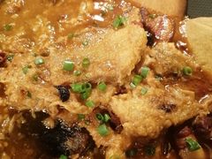 墨鱼炖肉一锅出-合家院饭庄(榆关道店)
