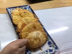 鸡蛋炸馒头片-大槐树烤肉馆