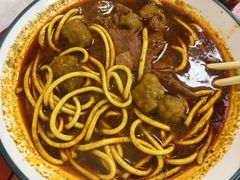 牛肉丸子面特色面-白老三牛肉丸子面(平阳广场店)