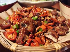 金沙鬼马蒜香骨-伙靠·江浙菜(田林路店)