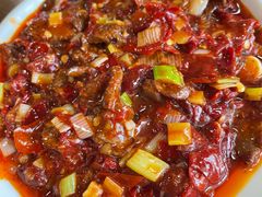 辣皮子滚刀肉拌面-歹歹的加个面过油肉拌面