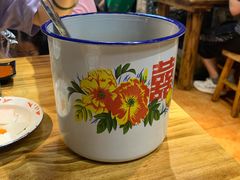 自制桂花酸梅汤-石记老北京炙子烤肉(松园店)