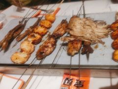 -宝记烧烤·碳锅羊肉·羊蝎子火锅·夜食社(文体路创始店)