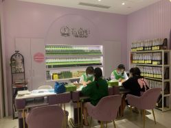 -孔雀手美甲美睫护理