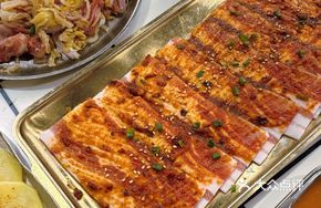 Thinly Sliced Seasoned Black Pig Belly