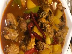 新疆大盘鸡-新疆红柳花餐厅(新洲店)