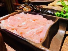 前女友鸭肠-老牌坊云南鱼豆花火锅(爱建店)