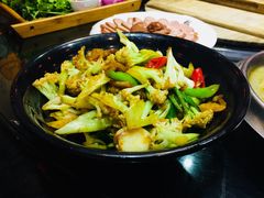 干锅花菜-粗粮人家(簋街店)