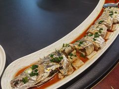 豉油清蒸大刀鱼-开海·红岛海鲜虾水饺(石老人店)