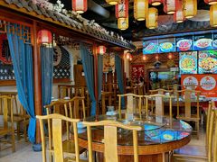 -东来菜馆•手抓海鲜家常菜•海鲜锅贴(鸽子窝店)